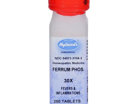 Hylands Homepathic Ferrum Phos 30x - 250 Tablets Discount