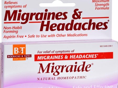 Boericke And Tafel Migraide - 40 Tablets Online now