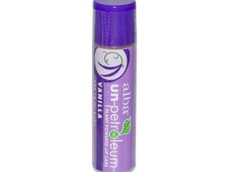 Alba Un-petroleum Lip Balm With Spf-18 Vanilla - 0.15 Oz - Case Of 24 Hot on Sale