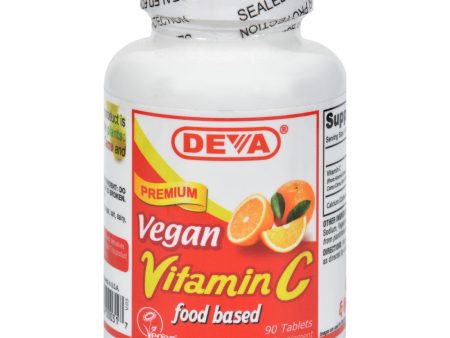 Deva Vegan Vitamin C - 90 Tablets Hot on Sale