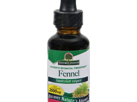 Nature s Answer Fennel Seed - 1 Fl Oz Sale