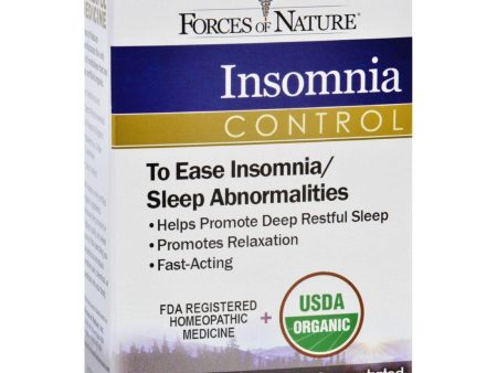 Forces Of Nature Organic Insomnia Control - 11 Ml For Cheap