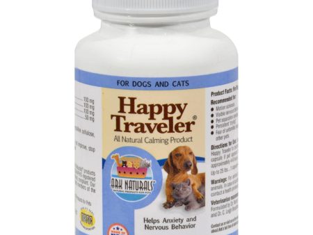 Ark Naturals Happy Traveler For Dogs And Cats - 30 Capsules Discount