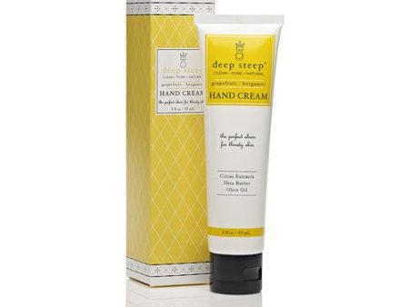 Deep Steep Hand Cream Grapefruit Bergamot - 2 Fl Oz Fashion