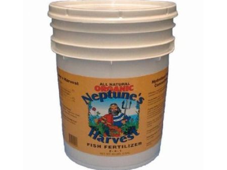 Neptune s Harvest Fish Fertilizer - Orange Label - 5 Gallon Sale