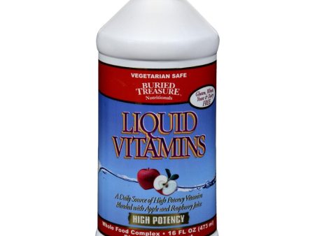 Buried Treasure Liquid Vitamins - 16 Fl Oz Sale