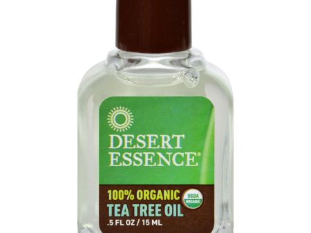 Desert Essence Tea Tree Oil - 0.5 Fl Oz Discount