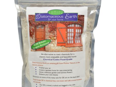 Lumino Diatomaceous Earth For Your Home - 12 Oz For Cheap