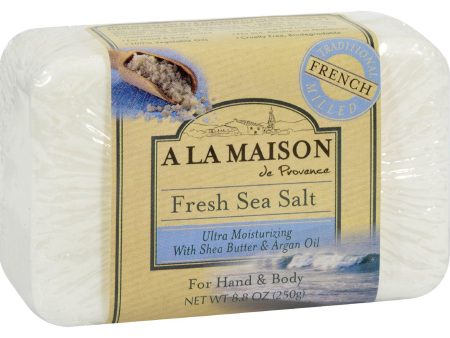 A La Maison Bar Soap - Fresh Sea Salt - 8.8 Oz Online