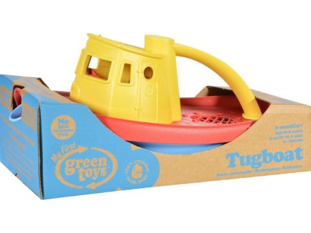 Green Toys Tug Boat - Yellow Supply