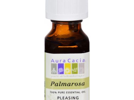 Aura Cacia Pure Essential Oil Palmarosa - 0.5 Fl Oz Online