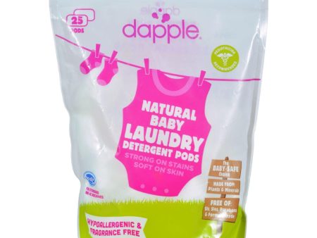 Dapple Laundry Detergent Pods - Baby - Fragrance Free - 25 Count For Cheap