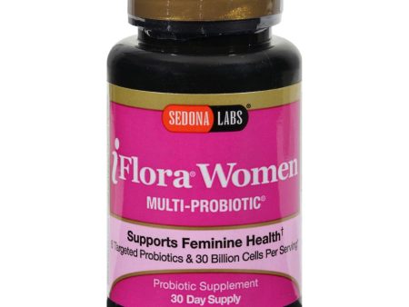 Sedona Labs Iflora Probiotics For Women - 60 Vegetarian Capsules Fashion