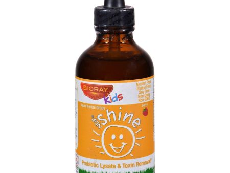 Bioray Kids Ndf - Shine - Drops - Raspberry - 4 Oz Sale