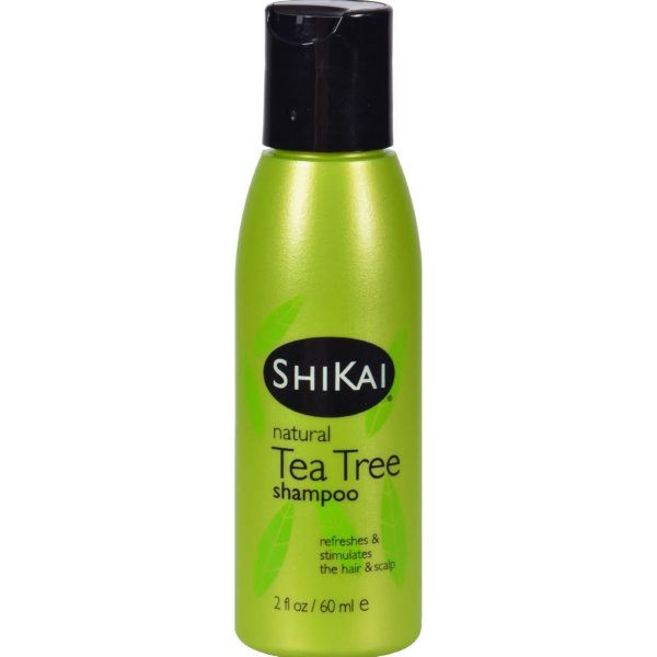 Shikai Products Tea Tree Shampoo - Case Of 24 - 2 Oz Online Sale