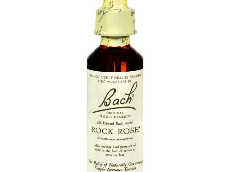 Bach Flower Remedies Essence Rock Rose - 0.7 Fl Oz Online Sale