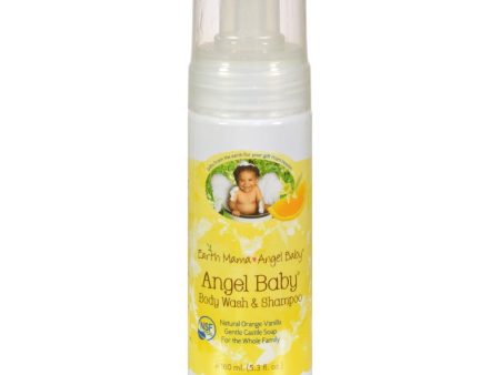 Earth Mama Angel Baby Shampoo And Body Wash - 5.3 Fl Oz Online Hot Sale