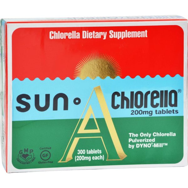 Sun Chlorella A Tablets - 200 Mg - 300 Tablets Online Sale