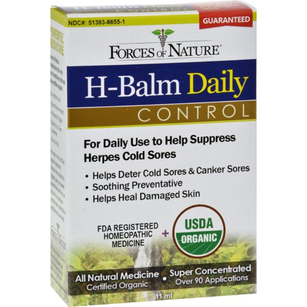 Forces Of Nature Organic H-balm Daily Control - 11 Ml For Discount