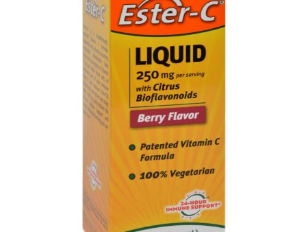 American Health Ester-c With Citrus Bioflavonoids Berry - 250 Mg - 8 Fl Oz Online Hot Sale