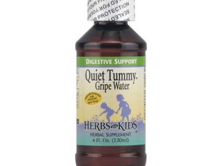 Herbs For Kids Quiet Tummy Gripe Water - 4 Fl Oz Online Sale