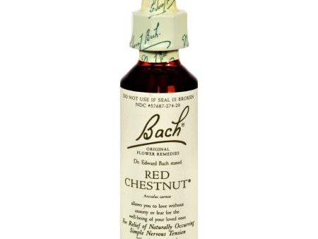 Bach Flower Remedies Essence Red Chestnut - 0.7 Fl Oz Online now