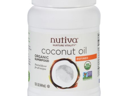 Nutiva Coconut Oil - Organic - Superfood - Refined - 15 Oz For Cheap