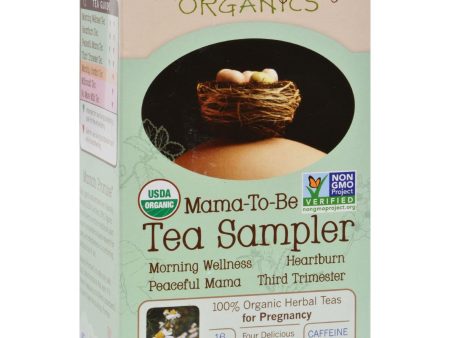 Earth Mama Angel Baby Mama-to-be Tea Sampler - 16 Tea Bags For Sale