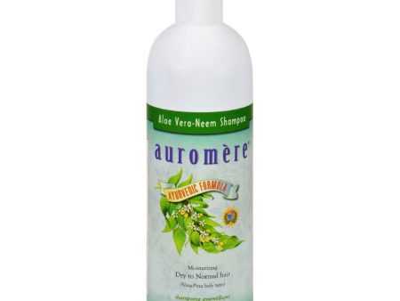 Auromere Ayurvedic Shampoo Aloe Vera Neem - 16 Fl Oz Supply