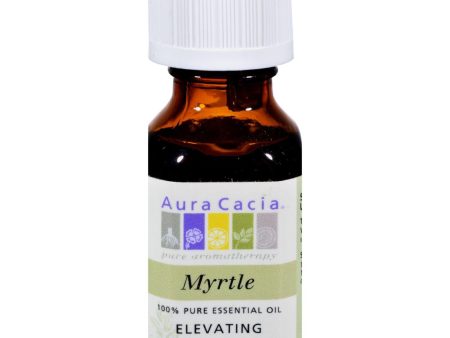 Aura Cacia Pure Essential Oil Myrtle - 0.5 Fl Oz Discount