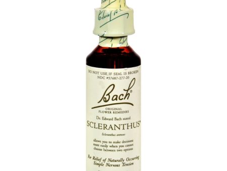 Bach Flower Remedies Essence Scleranthus - 0.7 Fl Oz For Sale