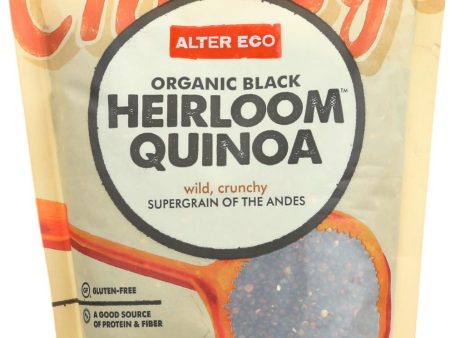 Alter Eco Americas Quinoa - Organic Black Heirloom - Case Of 6 - 12 Oz. Supply