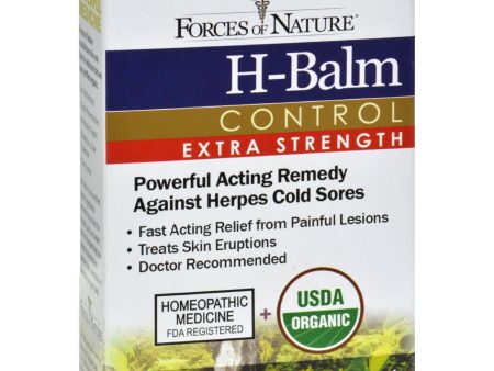 Forces Of Nature Organic H-balm Daily Control - Extra Strength - 11 Ml Supply