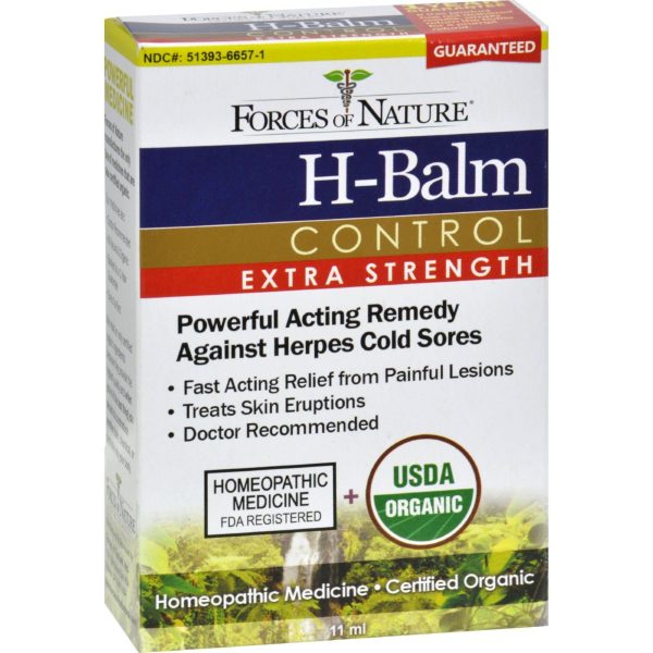 Forces Of Nature Organic H-balm Daily Control - Extra Strength - 11 Ml Supply