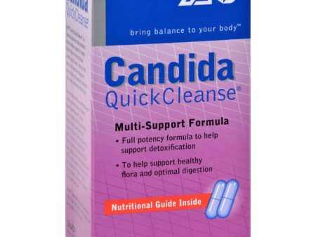 Zand Candida Quick Cleanse Multi-support Formula - 60 Vegetarian Capsules Fashion