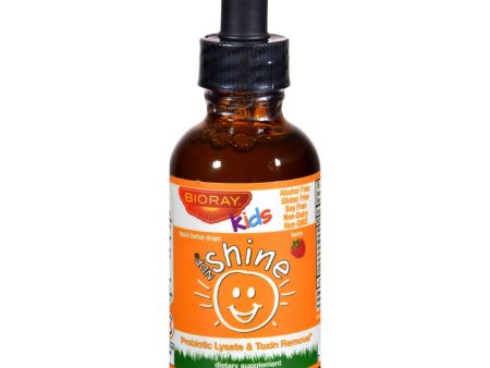 Bioray Kids Ndf - Shine - Drops - Raspberry - 2 Oz For Discount