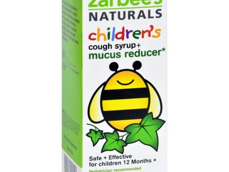 Zarbee s Naturals Children s Mucus Relief + Cough Syrup - Grape - 4 Oz Fashion