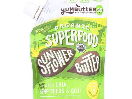 Yumbutter Superfood - Sunflower Butter - Case Of 6 - 7 Oz. For Discount