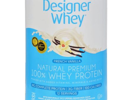 Designer Whey Protein Powder French Vanilla - 12 Oz on Sale