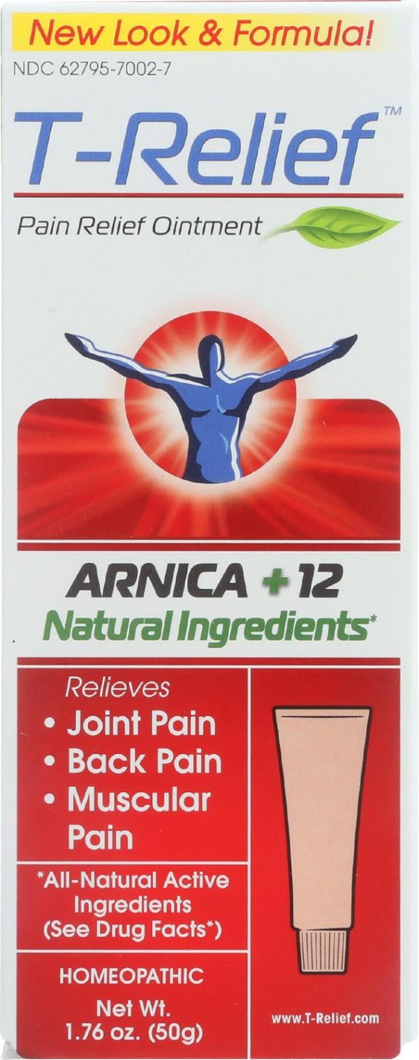 T-relief Pain Relief Ointment - Arnica Plus 12 Natural Ingredients - 1.76 Oz Fashion