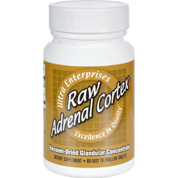 Ultra Glandulars Raw Adrenal Cortex - 60 Tablets For Cheap