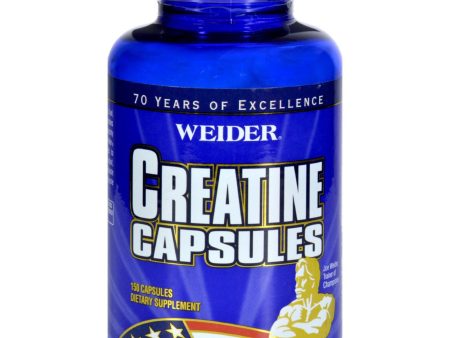 Weider Creatine Capsules - 150 Capsules on Sale