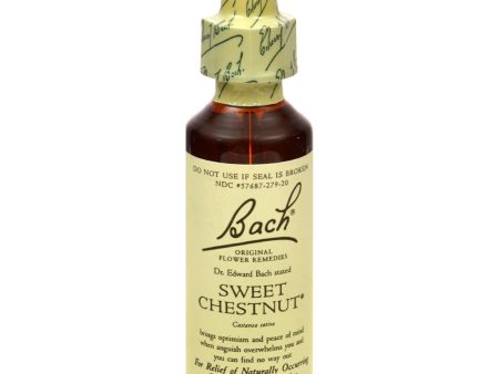 Bach Flower Remedies Essence Sweet Chestnut - 0.7 Fl Oz Supply