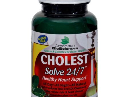 American Bio-sciences Cholest Solve 24-7 - 120 Tablets Online Sale